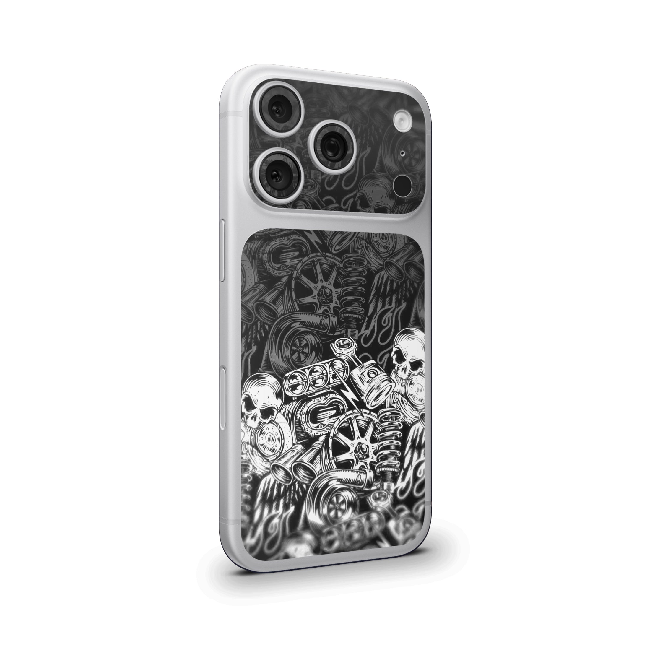 Skull Camera & Pocket Skin for iPhone 17 Pro / 17 Pro Max