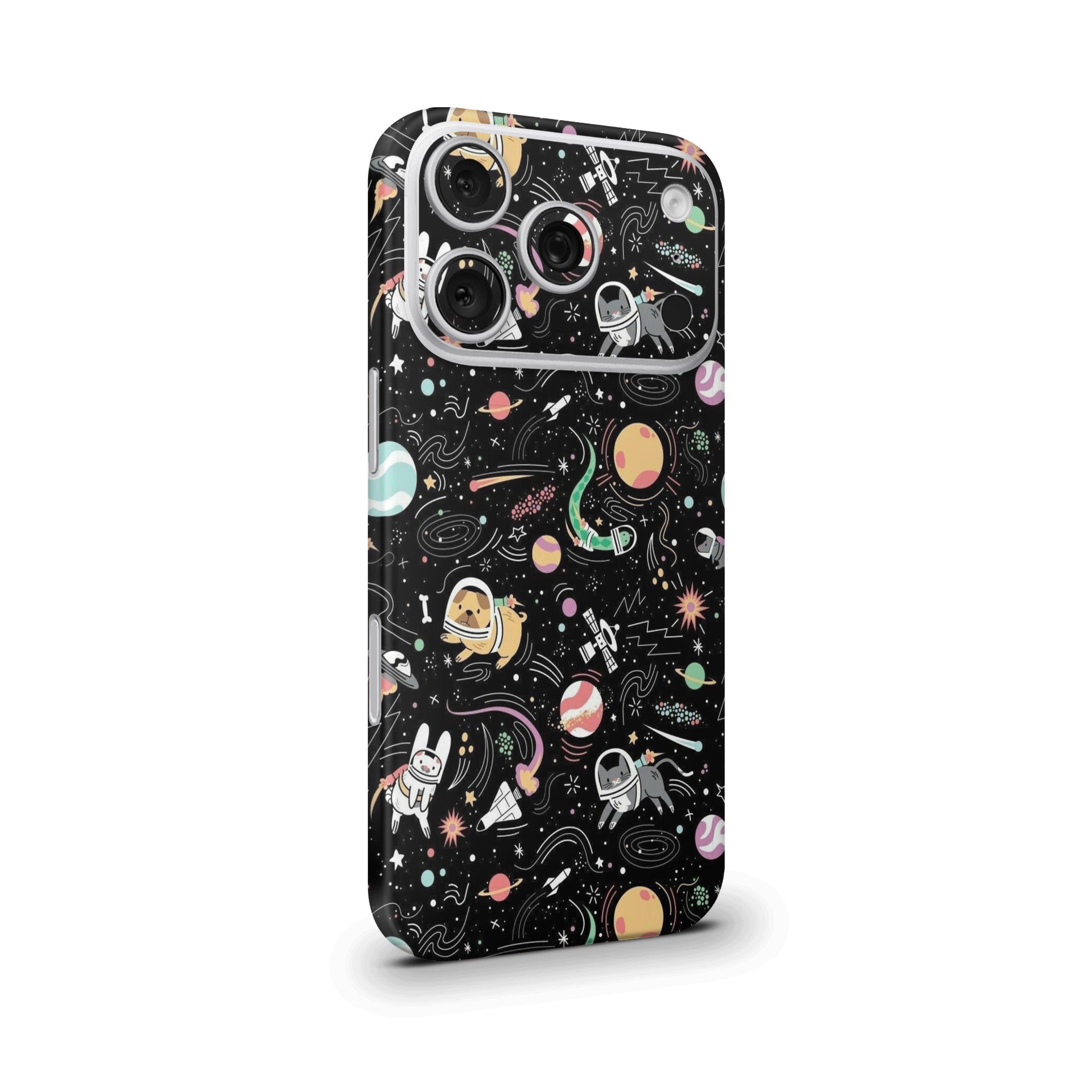 Space Animal Abstract Mobile Skin