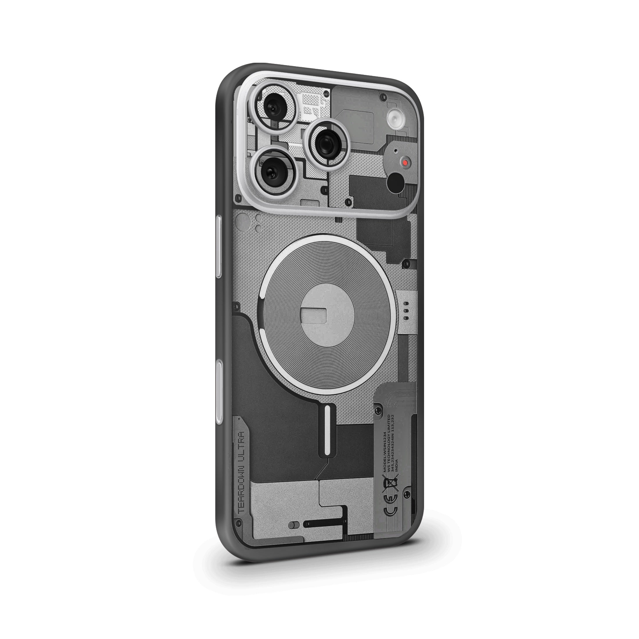 Teardown Ultra Grey Mobile Skin
