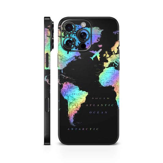 Travel Map 7 Gradient Mobile Skin