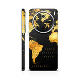 Travel Map 8 Gold Mobile Skin