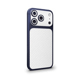 White Carbon Fiber Camera & Pocket Skin for iPhone 17 Pro / 17 Pro Max